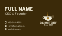 Coffee Cup Pixel  Business Card