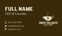 Coffee Cup Pixel  Business Card