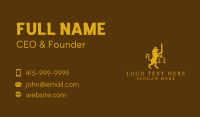 Justice Business Card example 2