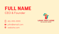 Music Africa Drums Business Card