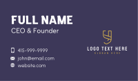 Property Architectural Firm Business Card