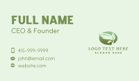 Organic Herbal Plant Business Card