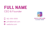 Cartoon Shapes Mascots Business Card