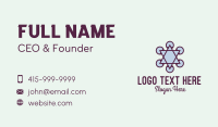 Star Of David Business Card example 3