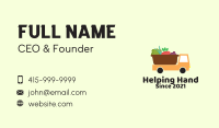 Fresh Harvest Delivery  Business Card