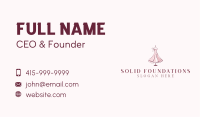 Bridal Gown  Business Card