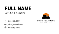 Truck Freight Logistics Business Card Design