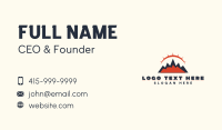 Mountaineering Outdoor Travel Business Card