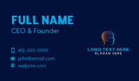 Artificial Intelligence Brain Business Card