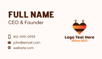 Dating Site Business Card example 1