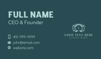 Feminine Floral Boutique Business Card