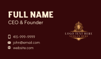 Luxury Lion Head Business Card Design