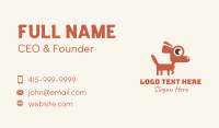 Red Chihuahua Dog Business Card