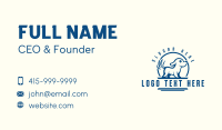 Puppy Dog Happy Tail Business Card