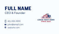 Wing Truck Vehicle Business Card Design