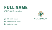 Medical Marijuana Leaf Business Card Image Preview