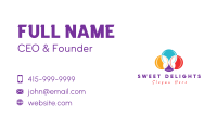 Colorful Candy Store  Business Card