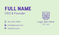 Grape Orchard Badge Business Card Design