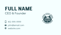 Forest Cabin Roofing Business Card