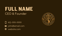 Shovel Agriculture Lawn Business Card