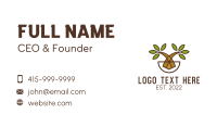 Botanical Garden Plant  Business Card