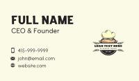 Rolling Pin Toque Business Card Design
