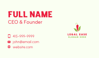 Pepper Business Card example 1