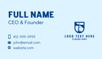 Blue Shield Lighthouse Business Card