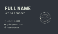 Crossline Business Card example 1