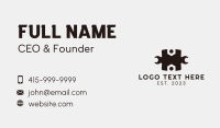 Monochromatic Business Card example 2