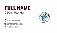 Ping Pong Varsity League Business Card