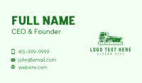 Trailer Truck Business Card example 3