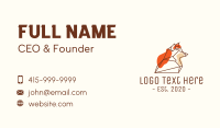 Wild Fox Monoline Business Card