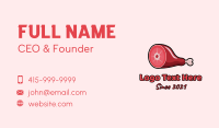 Thigh Meat Cut Business Card
