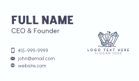 Crystal Clam Pearl Business Card