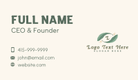 Garden Leaf Herb Business Card