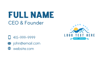 Power Wash Business Card example 2