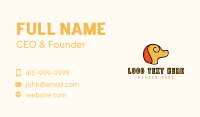 Dog Show Business Card example 3