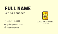 Coffee Wall Frame Business Card Design