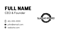 Urban Streetwear Wordmark Business Card Image Preview