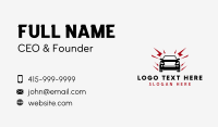 Lightning Fast Car Business Card