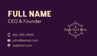 Diamond Luxury Wordmark Business Card