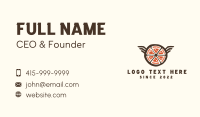 Pizza Food Restaurant  Business Card Design