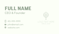 Handwoven Business Card example 4