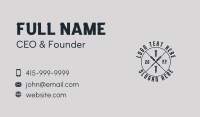 Helper Business Card example 2