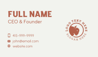 Bison Animal Farming Business Card