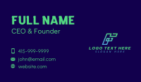 Digital Technology Firm Business Card