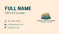 Delivery Truck Package Business Card