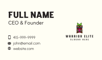 Tribal Business Card example 1