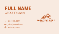 Home Mountain Excavator Business Card